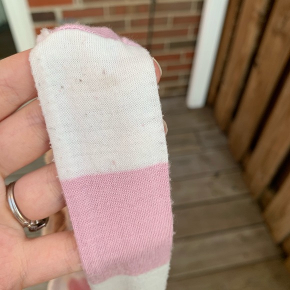 Zoah Pink/Tan Chevron Embellished Tank - Picture 8 of 8